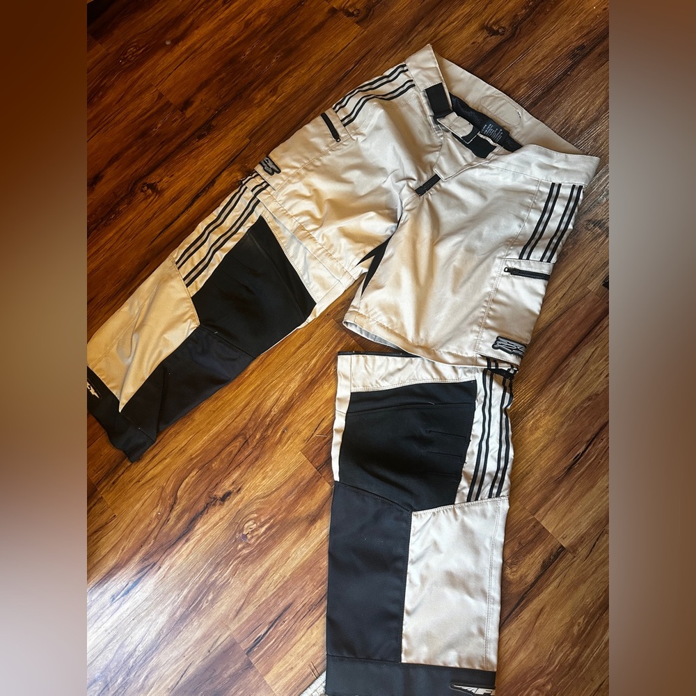 FLY Racing Free Ride Zip Khaki Riding Pants - Picture 6 of 6